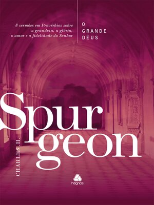 cover image of O Grande Deus--Spurgeon